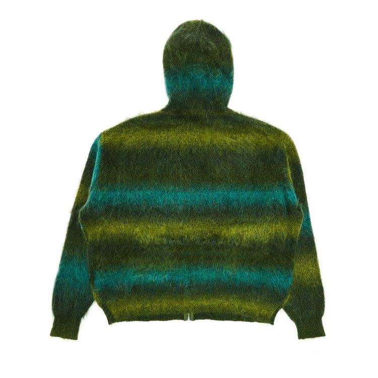 Supreme x HYSTERIC GLAMOUR Mohair Zip Up Hoodie Olive