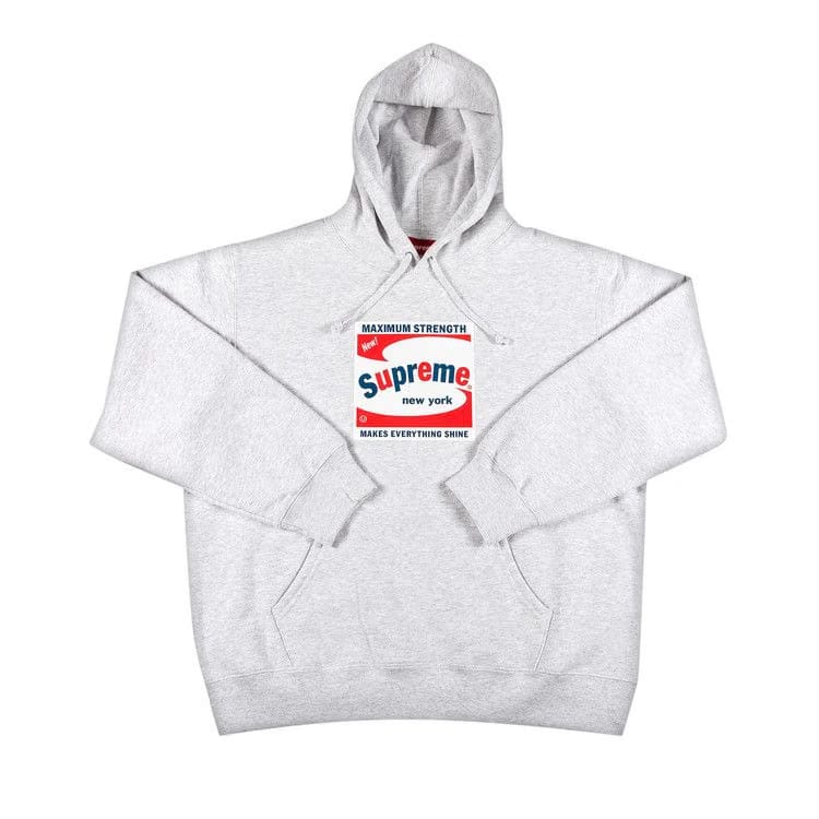 Supreme Shine Hoodie Ash Grey