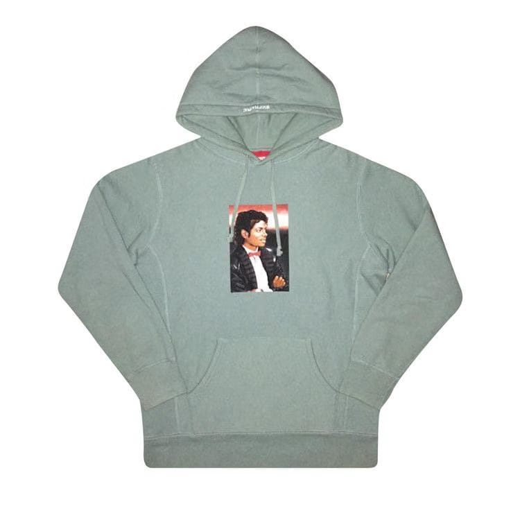 Supreme Michael Jackson Hoodie Seafoam
