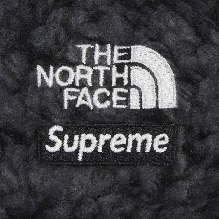 Supreme x The North Face High Pile Fleece Shorts Black
