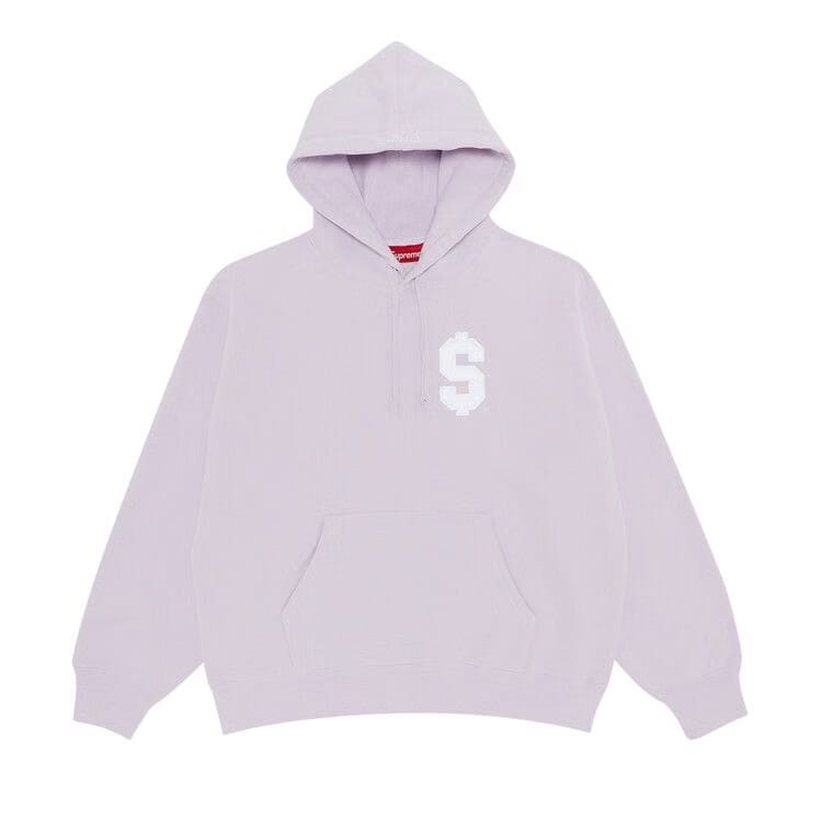 Supreme $ Hoodie Light Purple