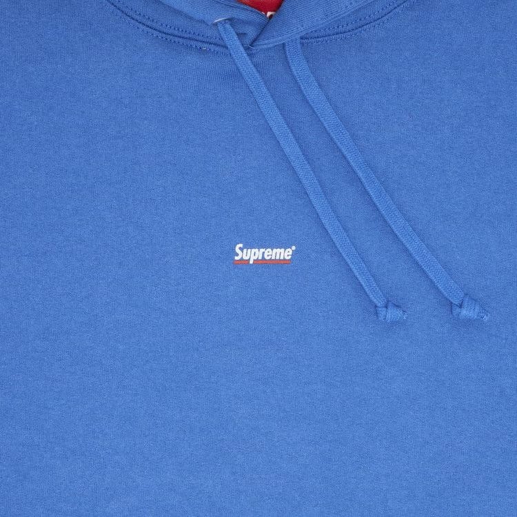 Supreme Underline Hoodie Washed Royal