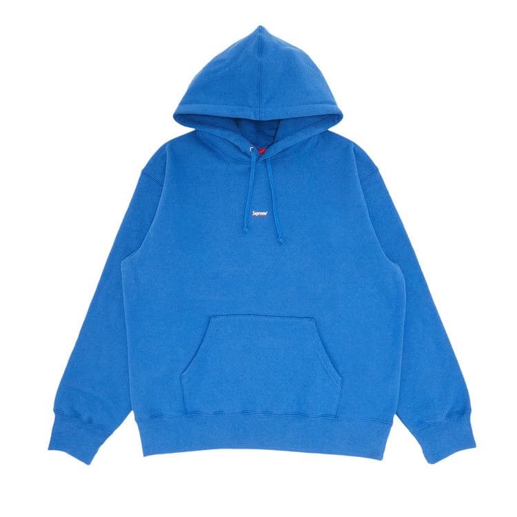 Supreme Underline Hoodie Washed Royal