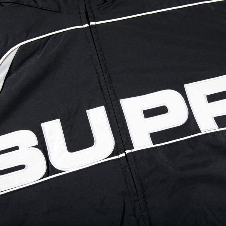 Supreme S Paneled Track Jacket Black