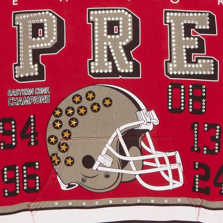 Supreme Champions Studded Hoodie Red