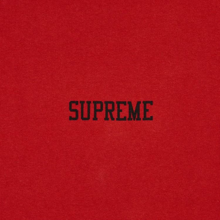 Supreme On God Hoodie Burnt Red