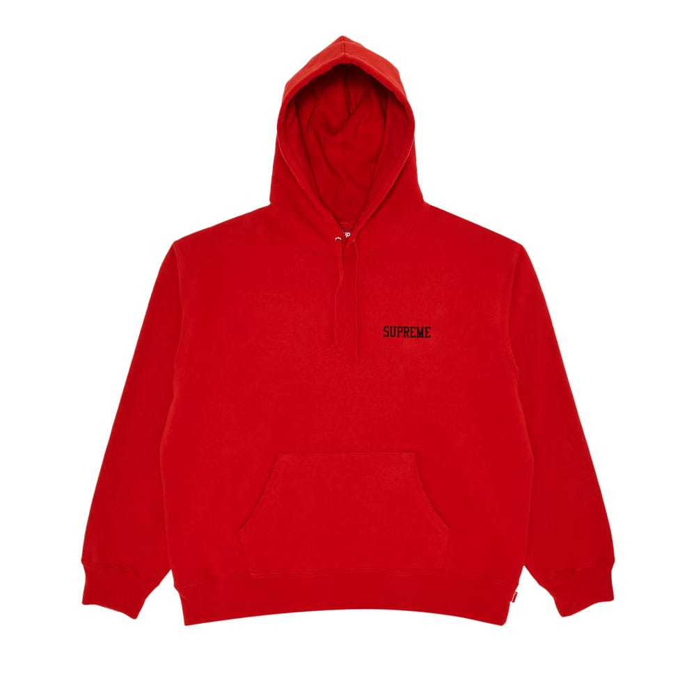 Supreme On God Hoodie Burnt Red