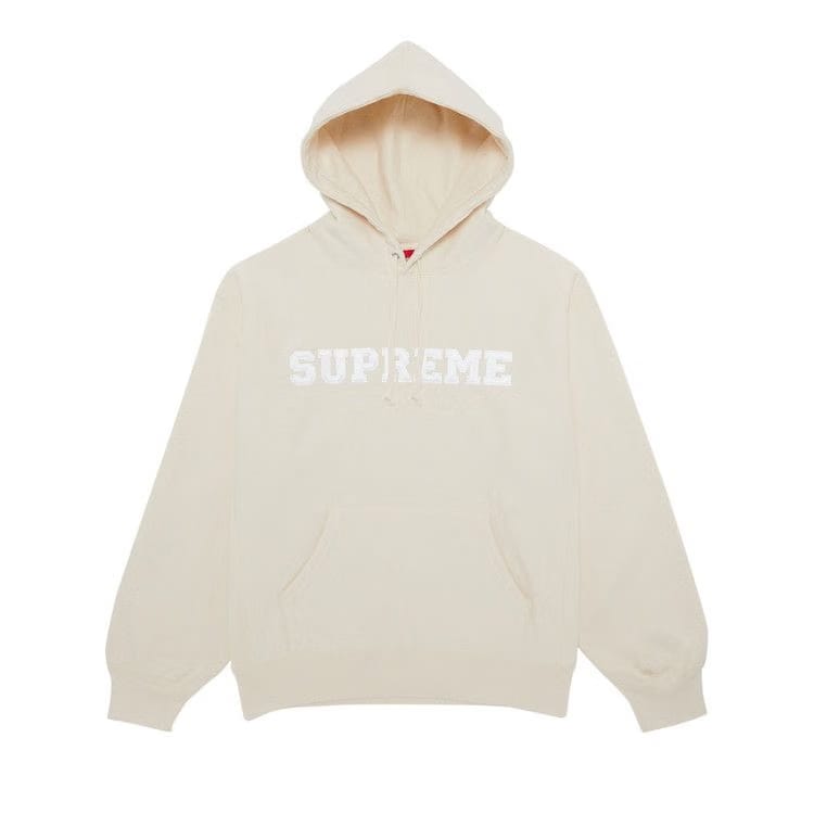 Supreme Collegiate Hoodie Natural