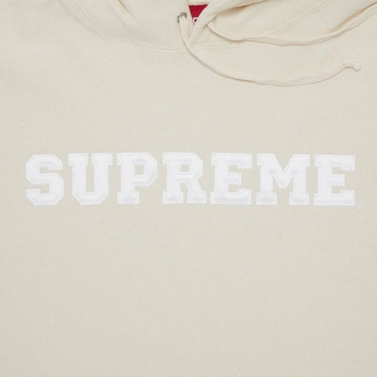 Supreme Collegiate Hoodie Natural