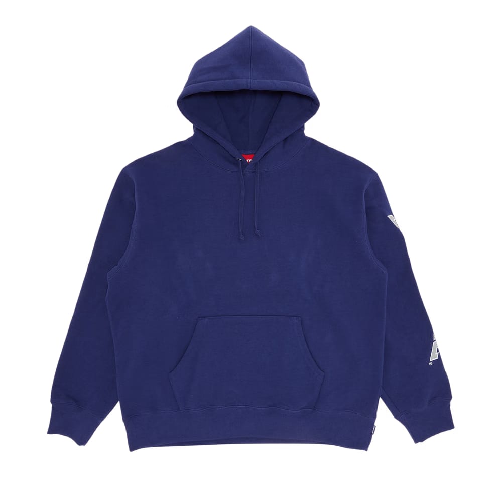 Supreme Sleeve Arc Hoodie Washed Navy