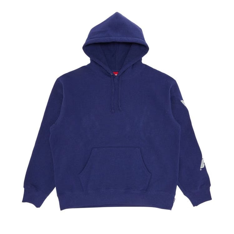 Supreme Sleeve Arc Hoodie Washed Navy