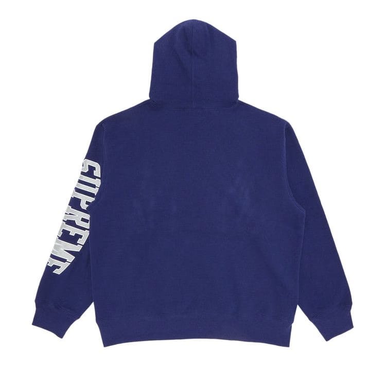 Supreme Sleeve Arc Hoodie Washed Navy