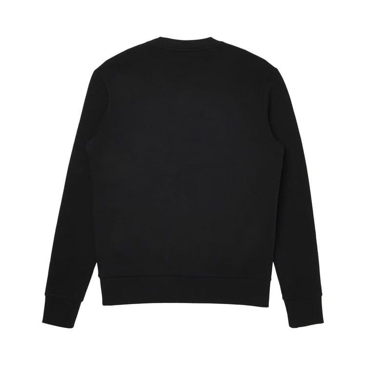 Balmain Curly Sweatshirt Noir/Jaune