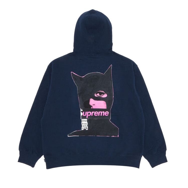 Supreme Catwoman Hoodie Navy