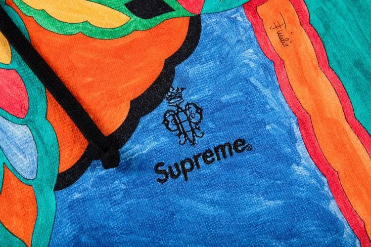 Supreme x Emilio Pucci Hoodie Multicolor