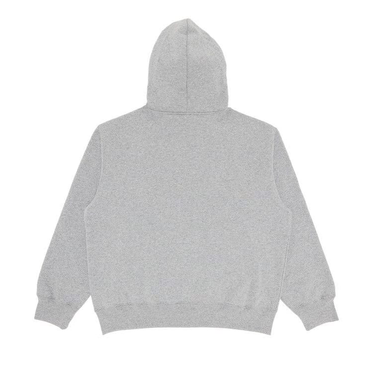 Supreme Mister Cartoon Zip Up Hoodie Heather Grey