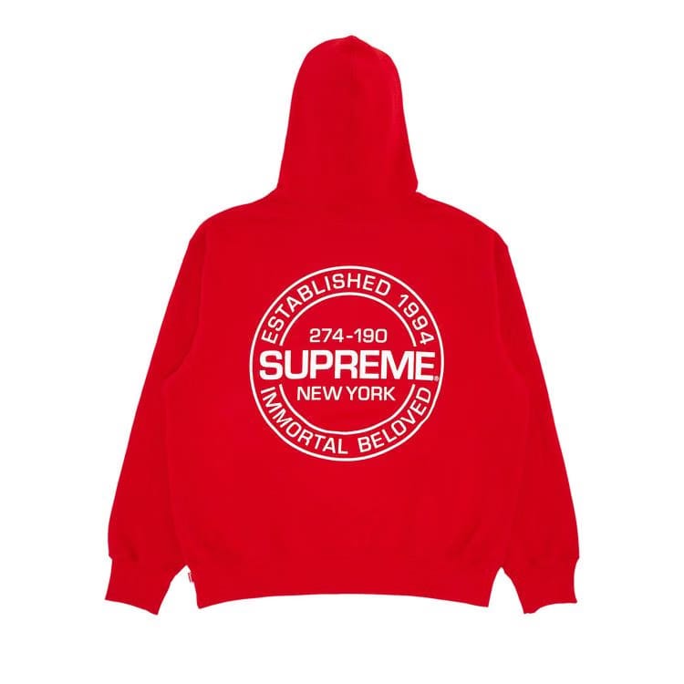 Supreme Immortal Hoodie Red