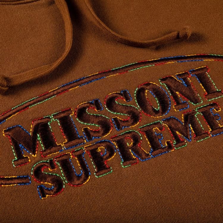 Supreme x Missoni Hoodie Brown