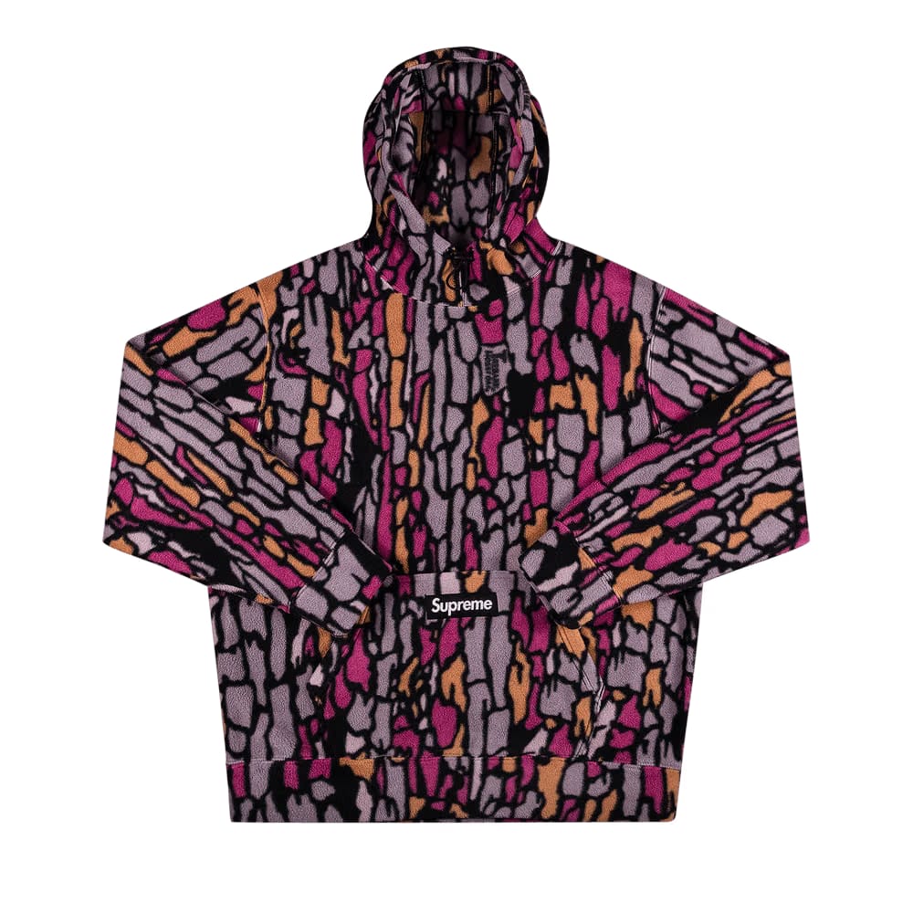 Supreme x Polartec Hoodie Purple Treebark Camo