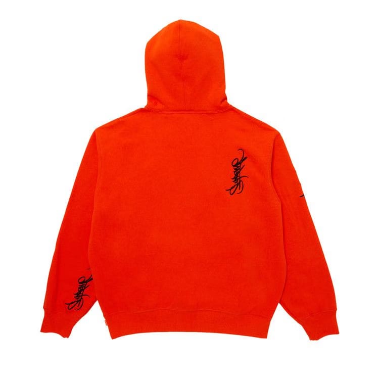 Supreme Tag Hoodie Bright Orange