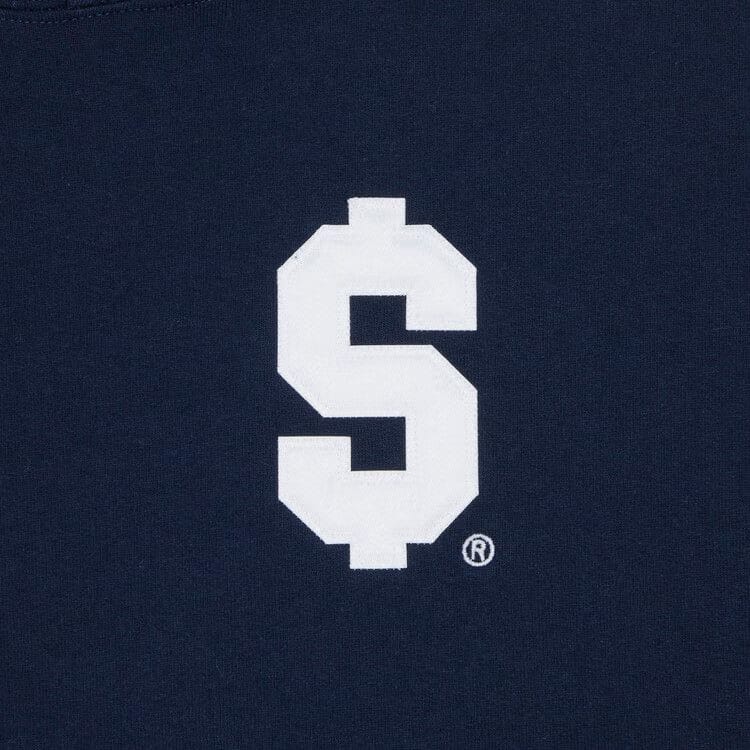 Supreme $ Hoodie Navy