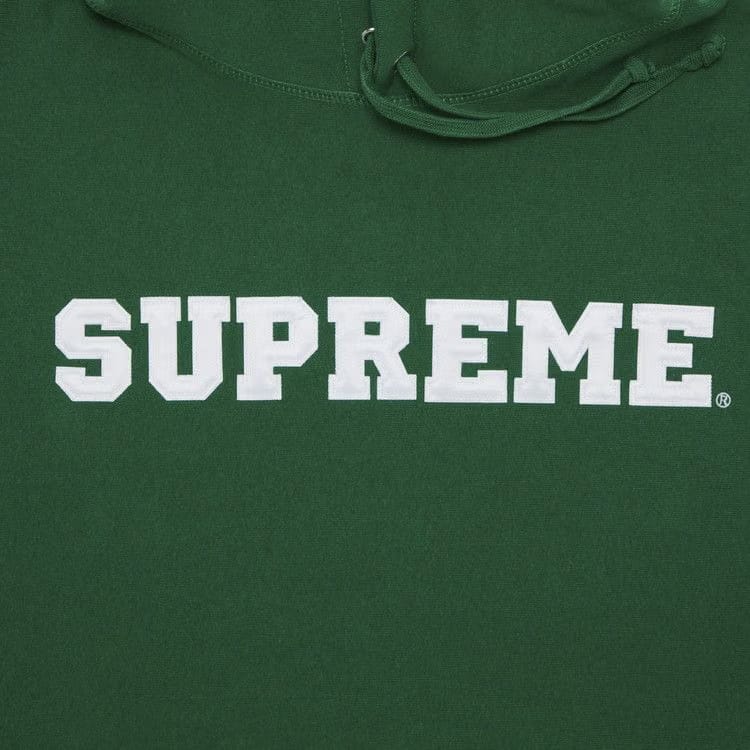 Supreme Collegiate Hoodie Dark Green
