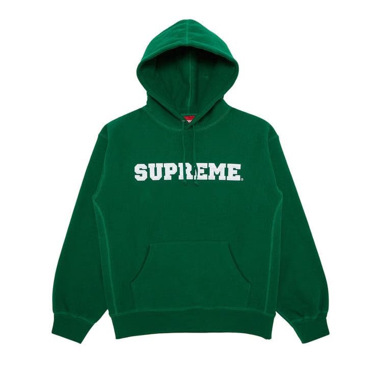 Supreme Collegiate Hoodie Dark Green