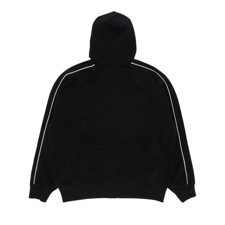 Supreme Falcon Raglan Zip Up Hoodie Black