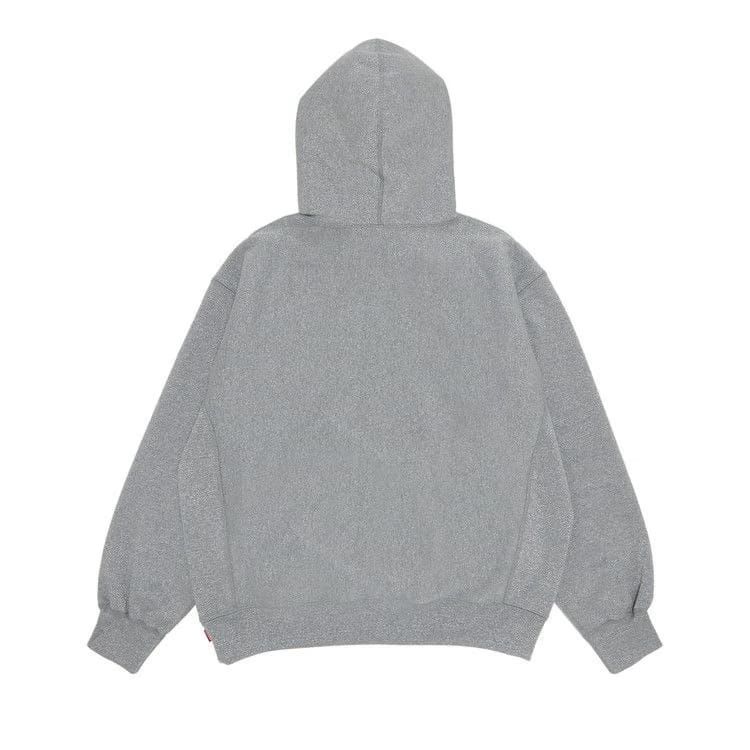 Supreme Glitter Arc Hoodie Grey