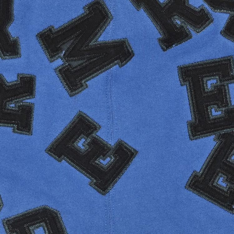 Supreme Scattered Appliqué Hoodie Washed Royal
