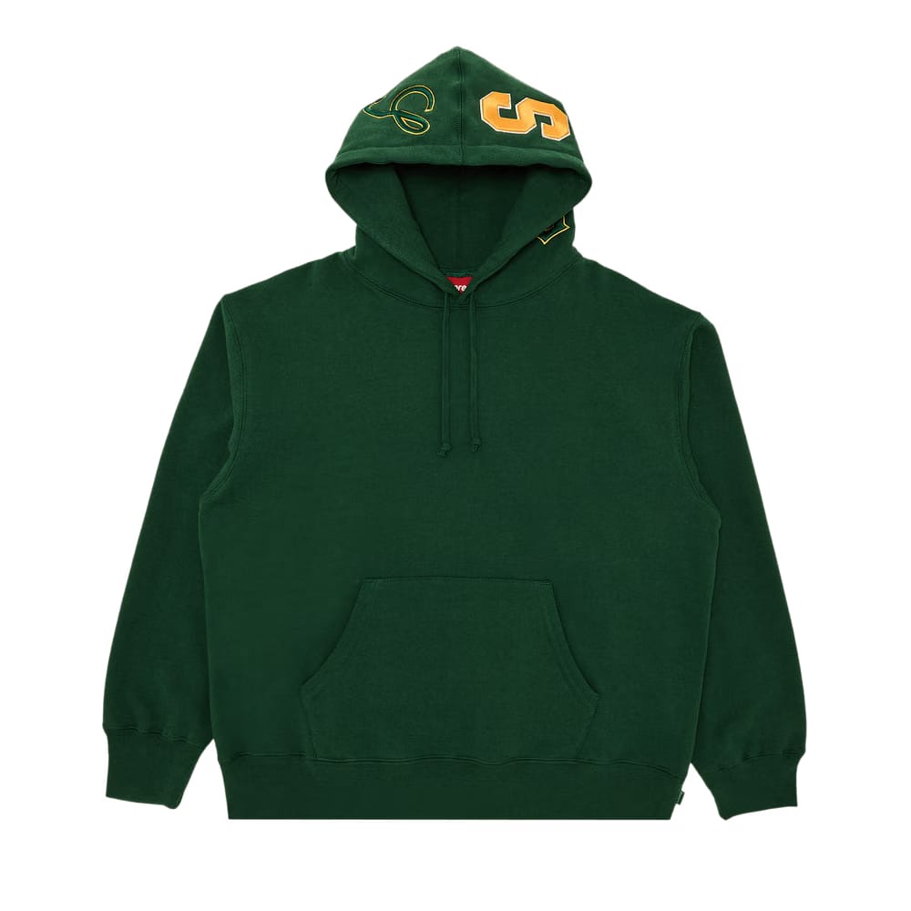 Supreme Multi S Logo Hoodie Pine