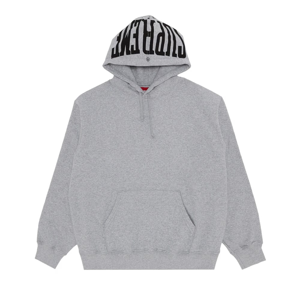 Supreme Warm Up Hoodie Heather Grey
