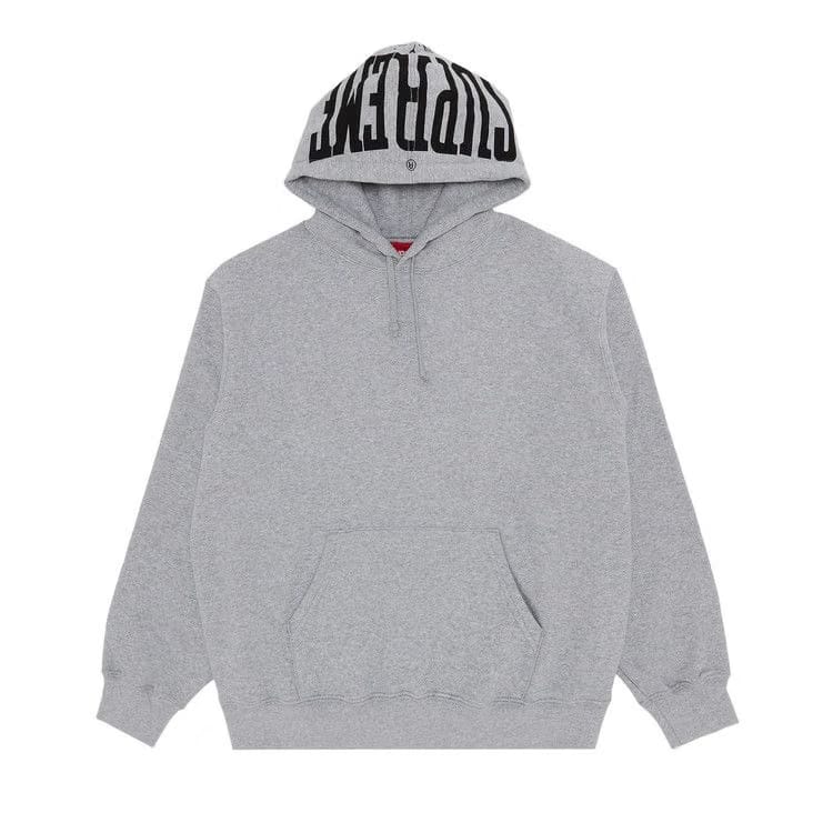 Supreme Warm Up Hoodie Heather Grey