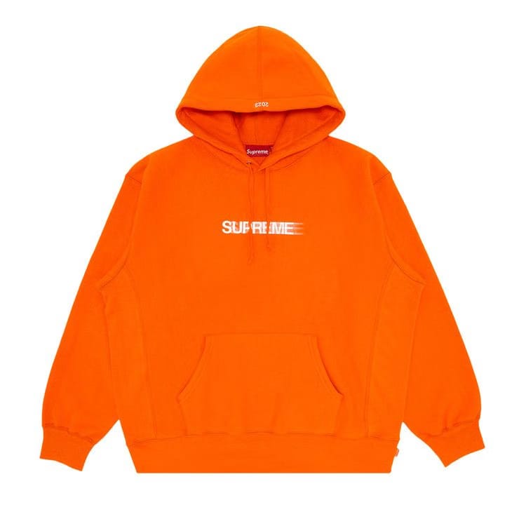 Supreme Motion Logo Hoodie Orange