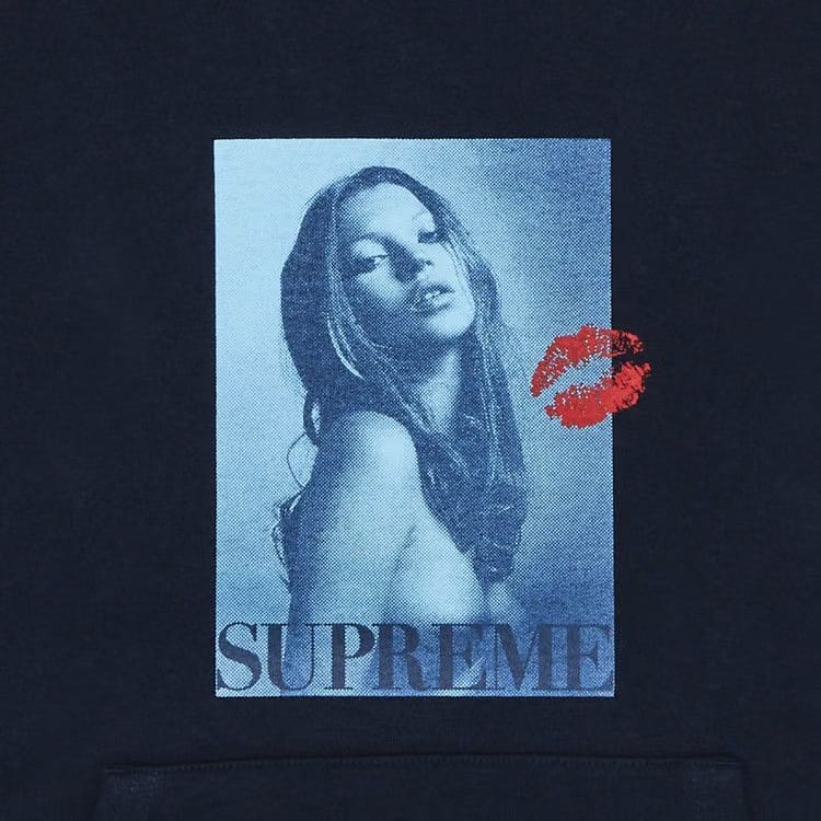 Supreme Kate Moss Hoodie Navy