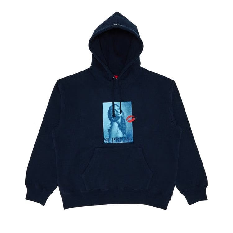 Supreme Kate Moss Hoodie Navy
