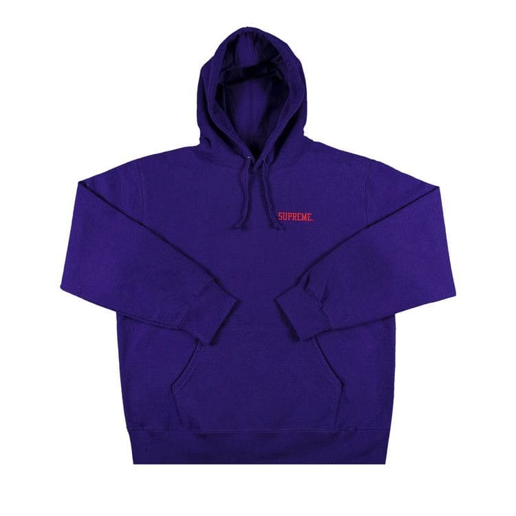 Supreme Ralph Steadman Skull Hoodie Purple