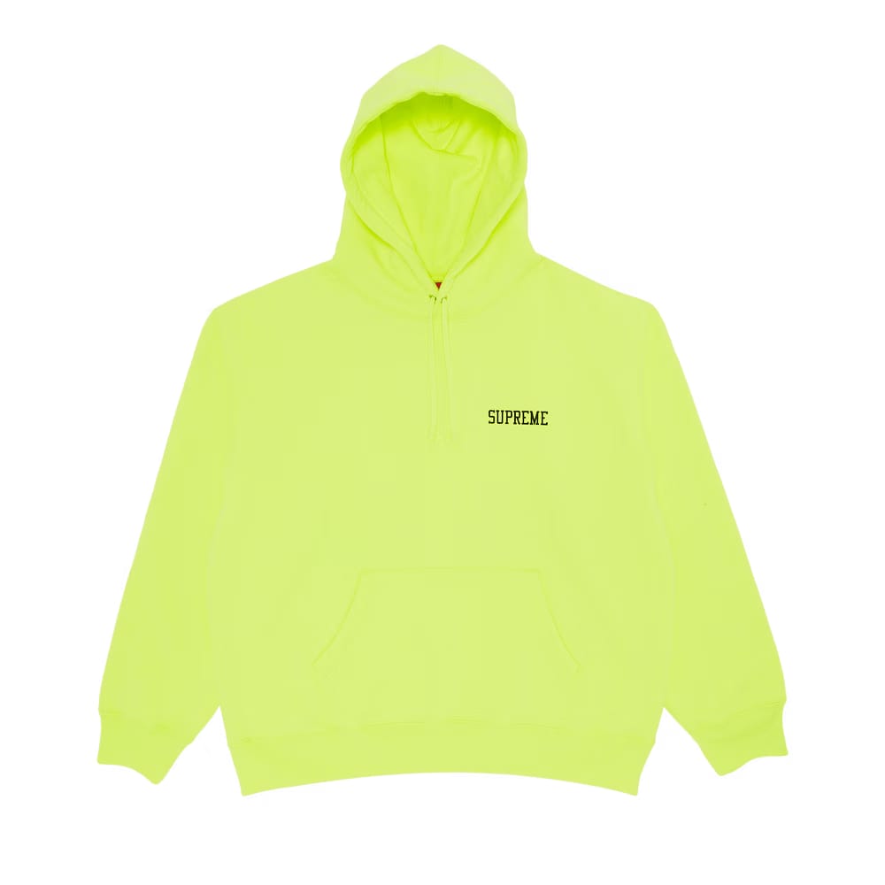 Supreme On God Hoodie Bright Yellow