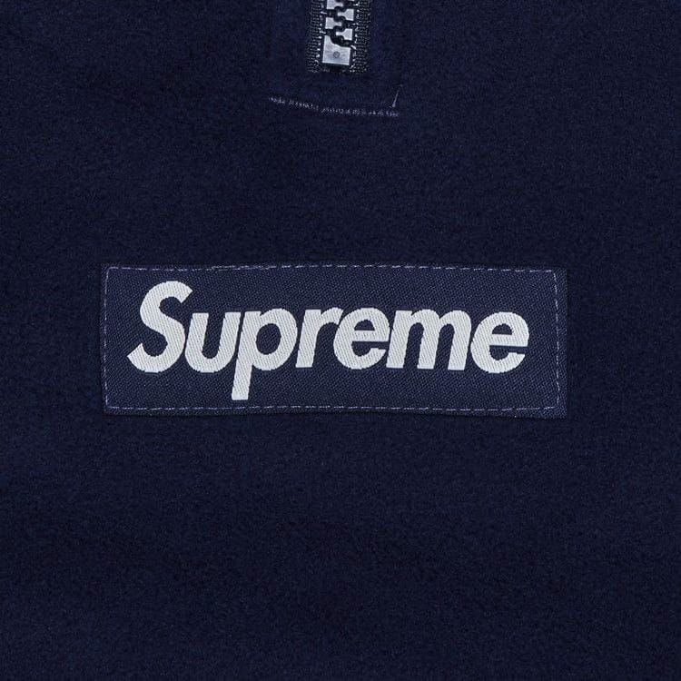 Supreme Polartec Facemask Half Zip Hoodie Navy