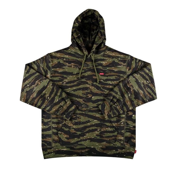 Supreme Small Box Hoodie Tigerstripe Camo