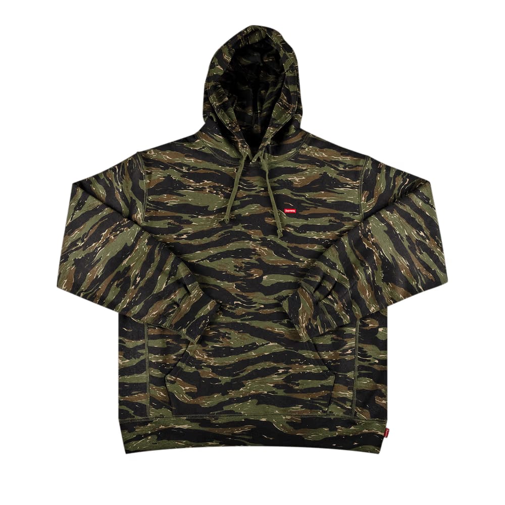 Supreme Small Box Hoodie Tigerstripe Camo