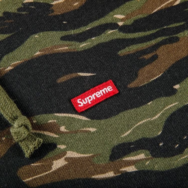 Supreme Small Box Hoodie Tigerstripe Camo