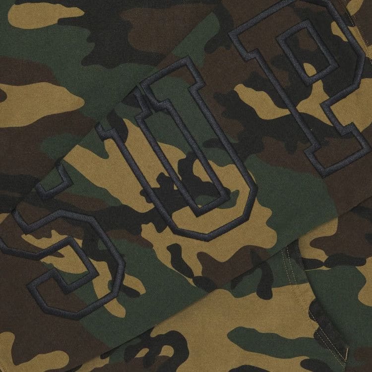Supreme State Hoodie Woodland Camo
