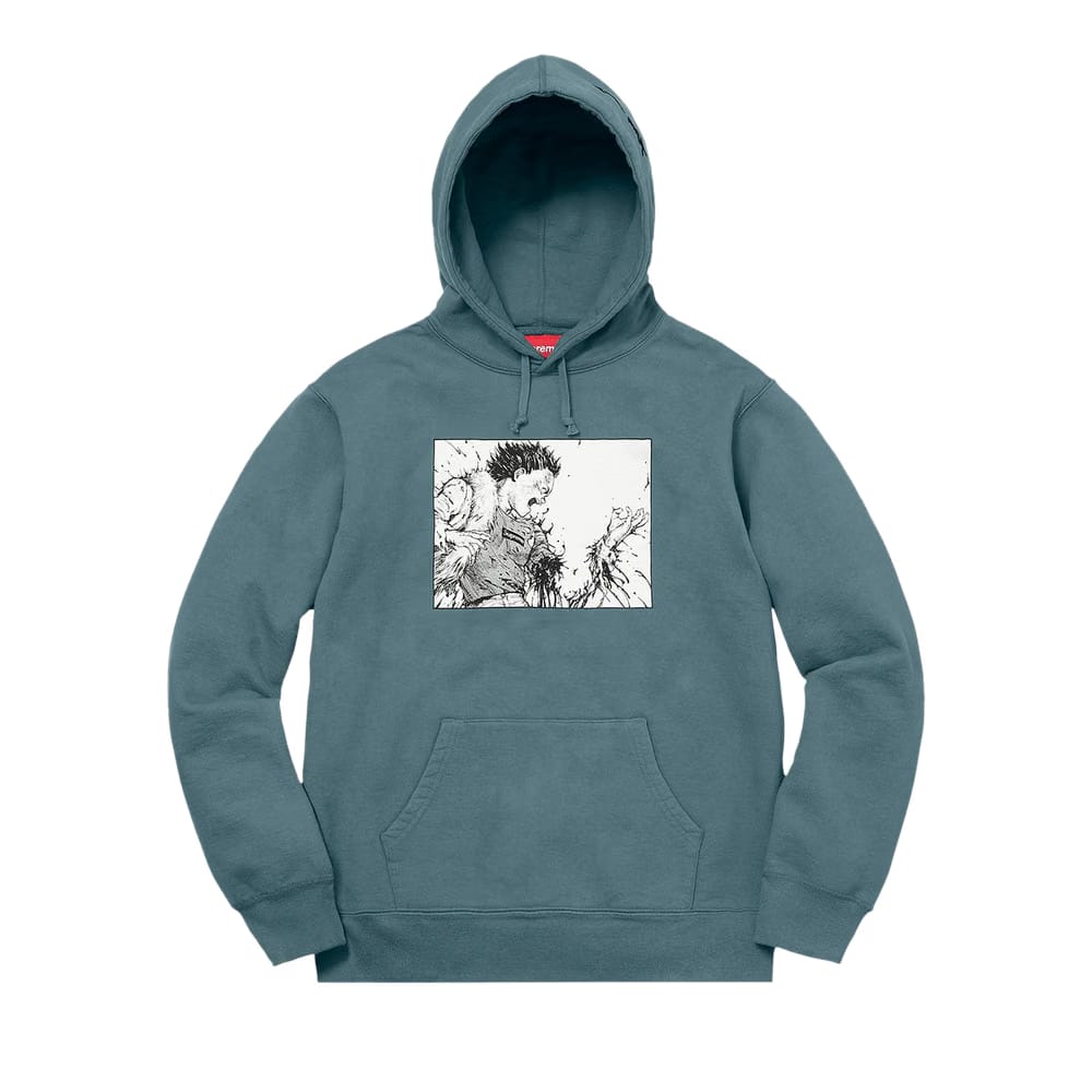 Supreme Akira Arm Hoodie Slate
