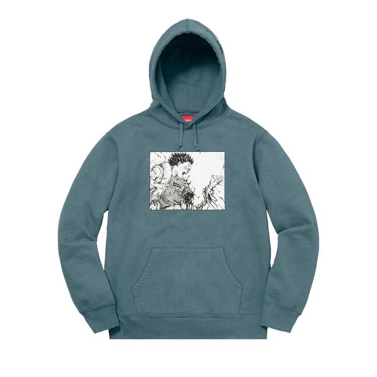 Supreme Akira Arm Hoodie Slate