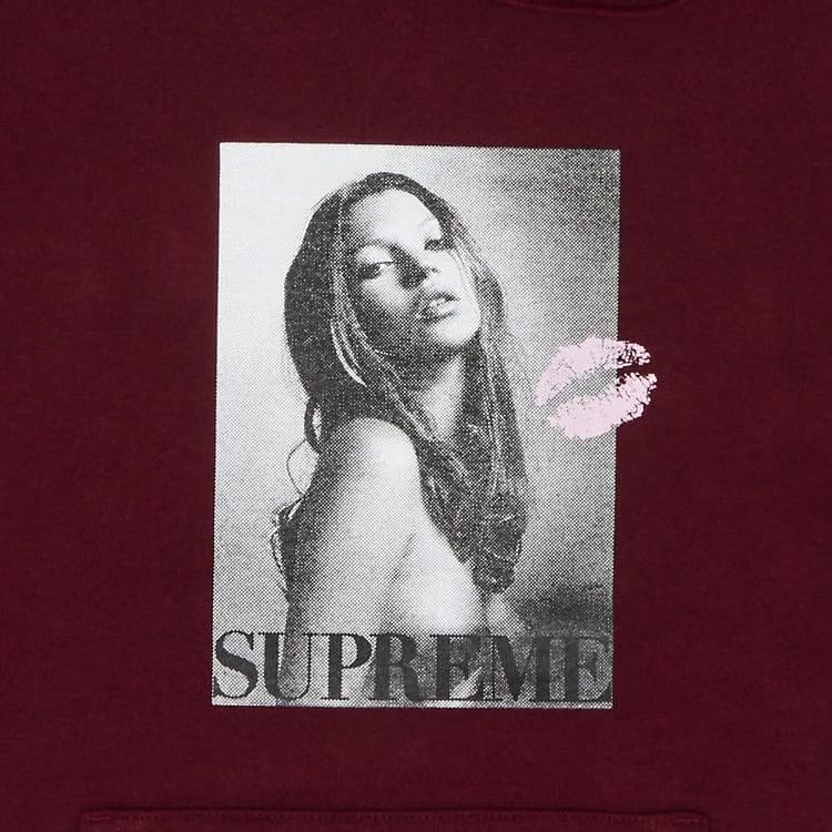 Supreme Kate Moss Hoodie Cardinal