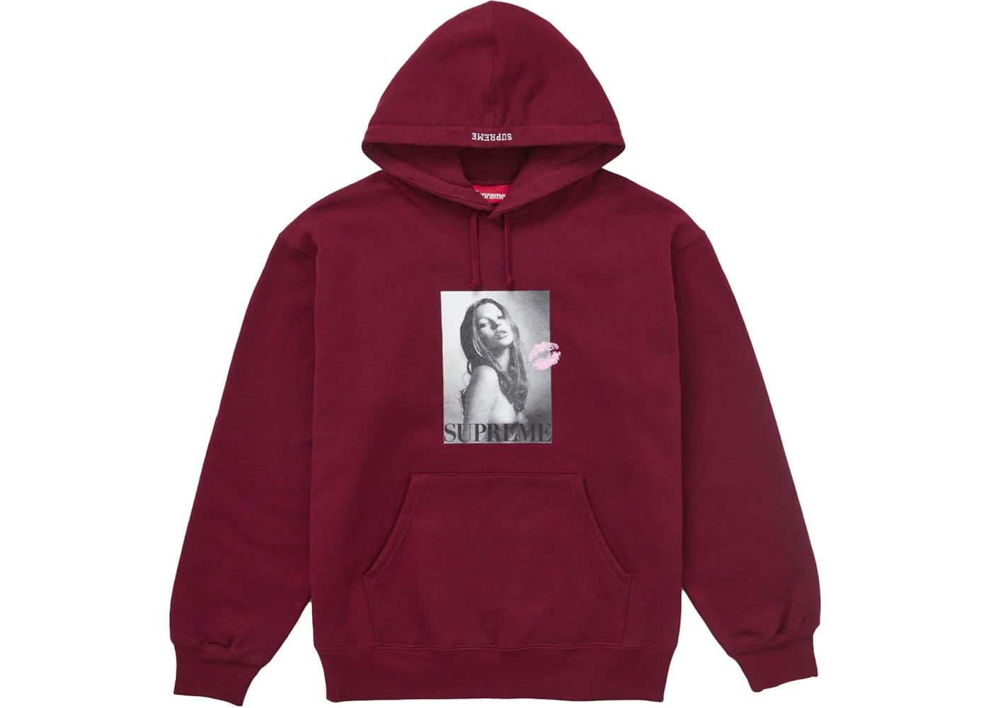 Supreme Kate Moss Hoodie Cardinal