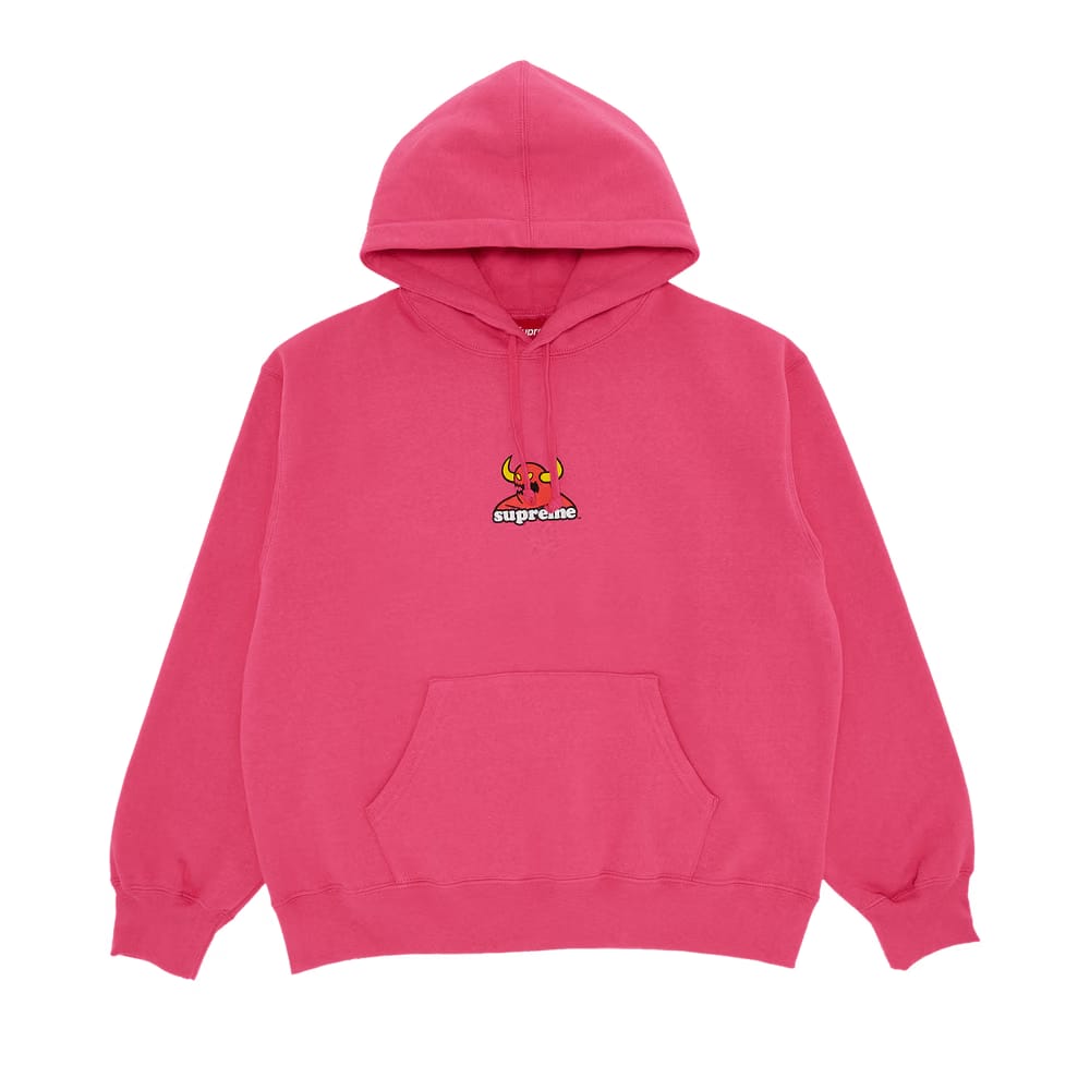 Supreme x Toy Machine Hoodie Magenta