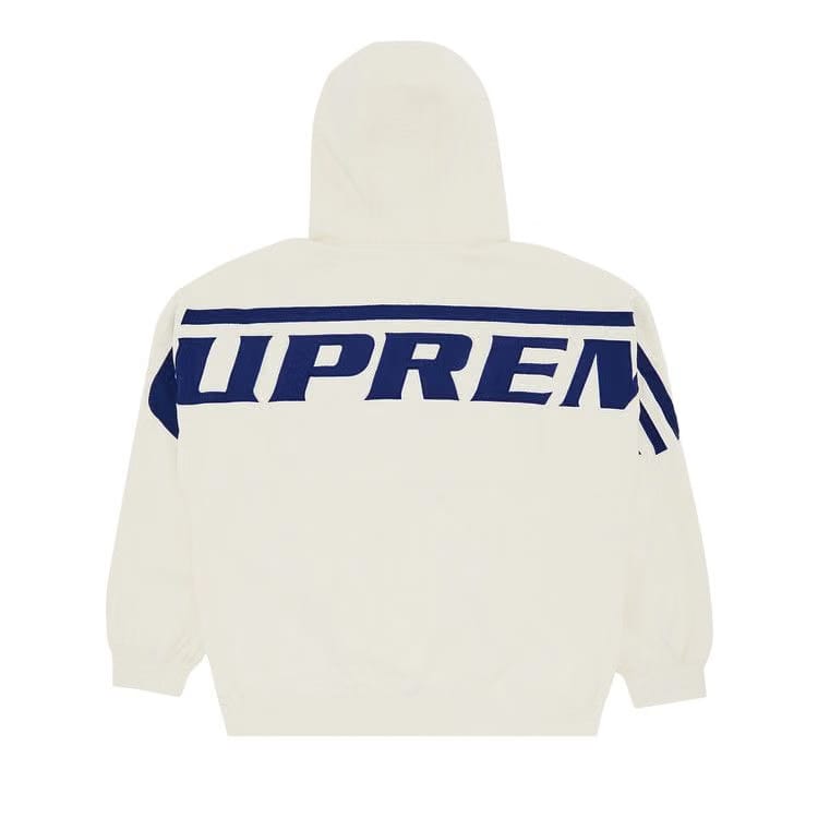 Supreme Wrapped Half Zip Hoodie Stone