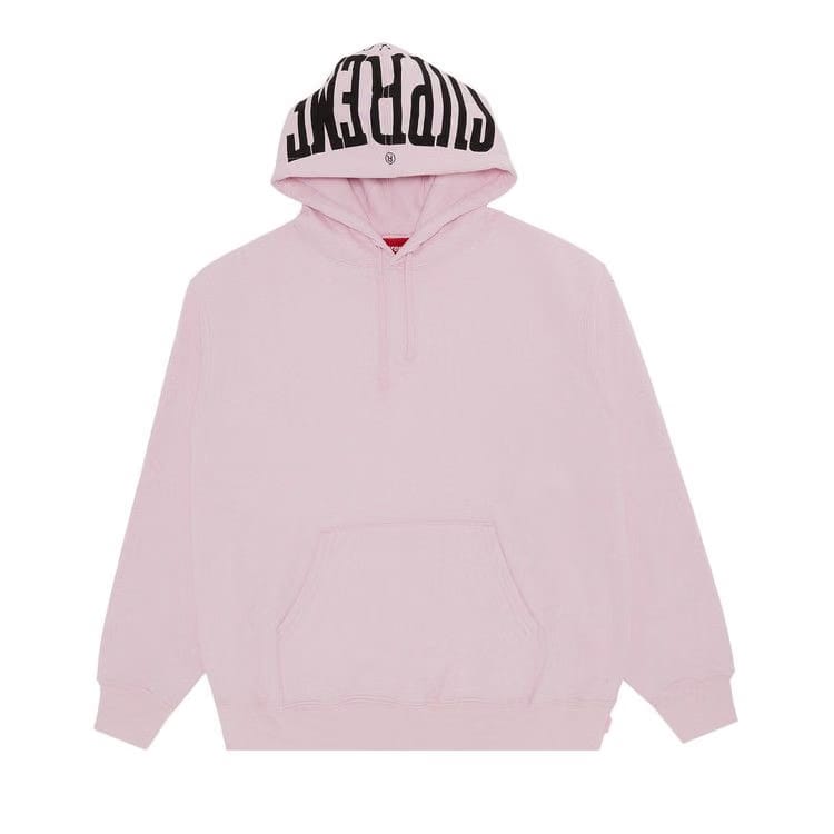 Supreme Warm Up Hoodie Light Pink
